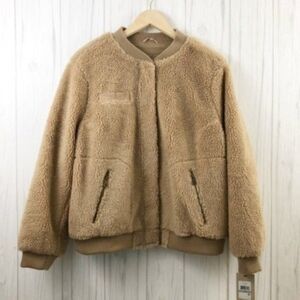LEVI'S Plush Sherpa Teddy Bomber Jacket 